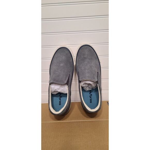 Seavees Mens Hawthorne Slip On Pavement Suede Size 7 New In Box